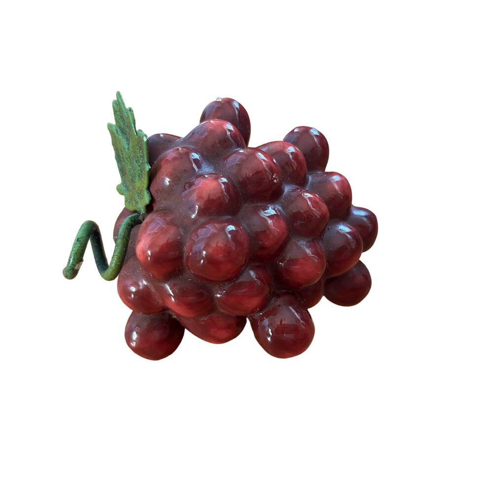 6 inch bunch of grapes‎ glass Unbranded